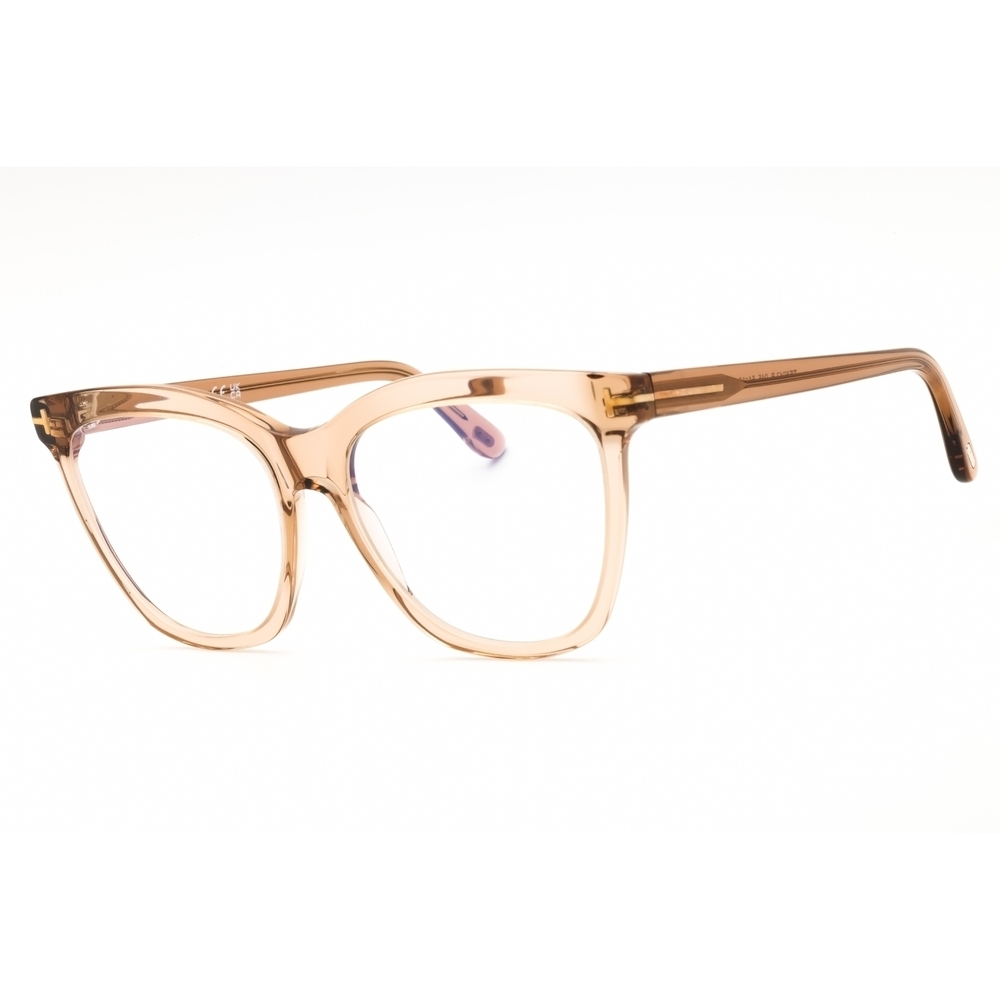 NWT Tom Ford FT6042-B Light Brown Cat Eye 54mm Eyeglasses